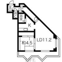 アーベインハウス中の島の間取り