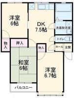 物件の間取り画像