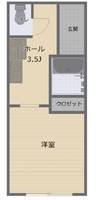 愛知県名古屋市緑区鳴海町字光正寺(アパート)の賃貸物件の間取り