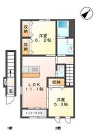 物件の間取り画像