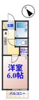 千葉県市原市旭五所(アパート)の賃貸物件の間取り