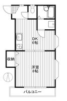 東京都世田谷区松原5(マンション)の賃貸物件の間取り