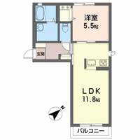 シャーメゾンMGの間取り