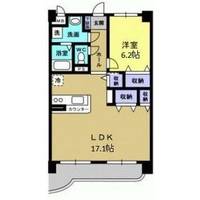 栃木県宇都宮市石井町(マンション)の賃貸物件の間取り