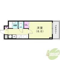 ライブオーク名谷町の間取り