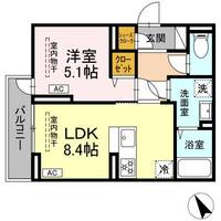 神奈川県藤沢市鵠沼石上3(アパート)の賃貸物件の間取り