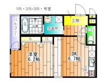 物件の間取り画像