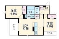 物件の間取り画像