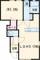 リーブルファイン東磯山の間取り