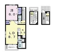 物件の間取り画像