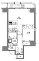 S-RESIDENCE新宿御苑の間取り