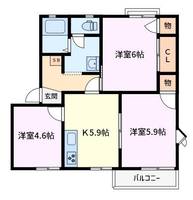 物件の間取り画像