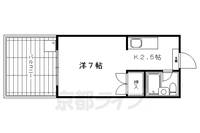 ハイツ白川の間取り