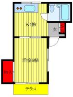 コーポパレスの間取り