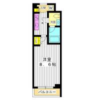 東京都練馬区春日町6(マンション)の賃貸物件の間取り