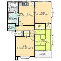 群馬県太田市大原町(アパート)の賃貸物件の間取り
