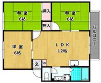 パークヒル枚方 D棟の間取り