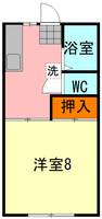 メルシーハイツの間取り