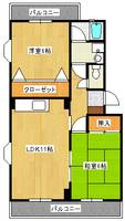 物件の間取り画像