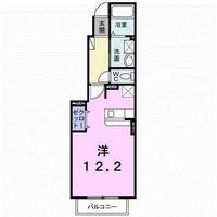 カルム サンリットAの間取り