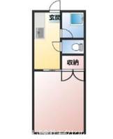 東京都日野市平山6(アパート)の賃貸物件の間取り