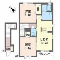 ガーデニアマミの間取り