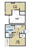 物件の間取り画像