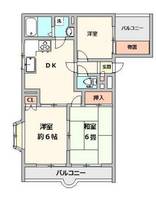 神奈川県横浜市磯子区滝頭1(マンション)の賃貸物件の間取り