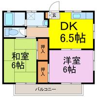 アップルハイツの間取り