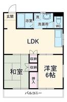 熊谷昭和ビル筑波の間取り