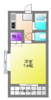 ハイツサンドームの間取り