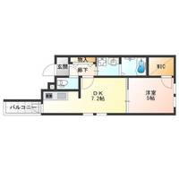 ソレイユ聖天下Cの間取り