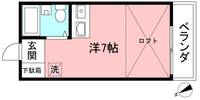 ペアパレス狛江の間取り