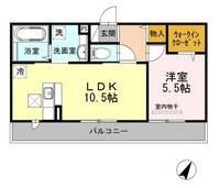 Dear Court T・Kの間取り