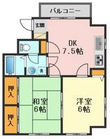 バーデンハイム篠崎の間取り