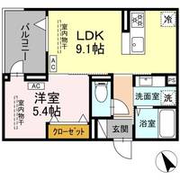 神奈川県藤沢市鵠沼石上3(アパート)の賃貸物件の間取り