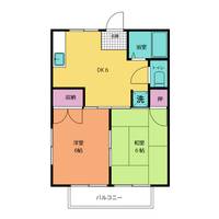サマックスヴィラAの間取り