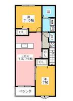 スペランツァAの間取り