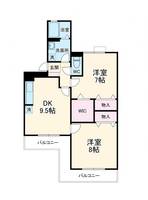 物件の間取り画像