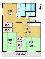 物件の間取り画像