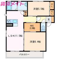 物件の間取り画像