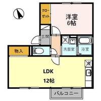 東京都町田市常盤町(アパート)の賃貸物件の間取り