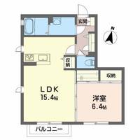 安齋ハイツIIIの間取り