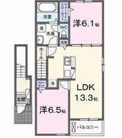 ビーラブドの間取り
