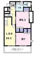 ヴェルメゾンの間取り