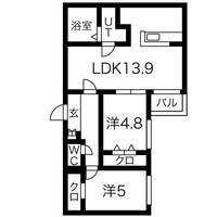 Peche山鼻の間取り