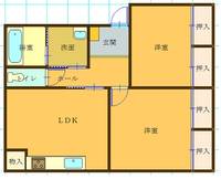 物件の間取り画像