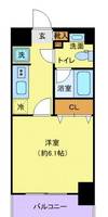 SHOKEN Residence横浜桜木町の間取り