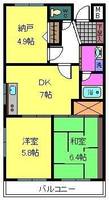 物件の間取り画像