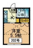 ハイツぴのの間取り